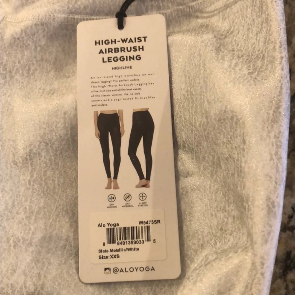 Alo yoga airbrush frosted leggings xxs - Picture 4 of 5